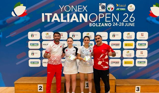Erzincanlı Milli Badmintonculardan İtalya'da Gururlandıran Başarı