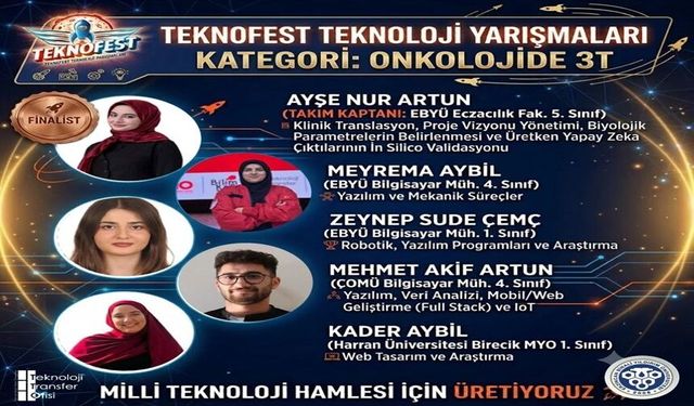 EBYÜ Takımı TEKNOFEST Finalinde