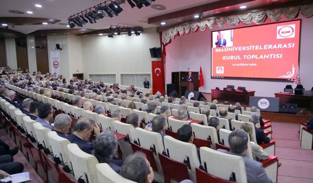 Erzincan Binali Yıldırım Üniversitesi ÜAK’ta Temsil Edildi