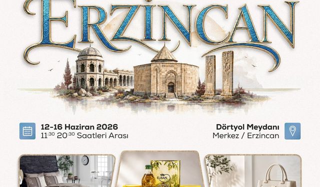 Erzincan’da İşyurtları Ürün ve El Sanatları Fuarı Kapılarını Açıyor