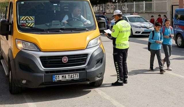 Erzincan’da Okul Çevresi ve Servis Aracı Denetimi: 3272 Şahıs Sorgulandı