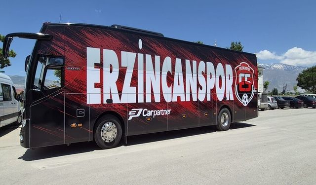 Erzincanspor Yeni Otobüsünü Tanıttı (VİDEO)