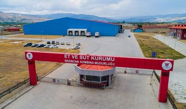 Et ve Süt Kurumu Erzincan'da Sürekli İşçi Alımı Yapacak