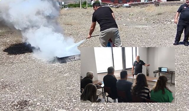 Fabrikada Afet ve Yangın Eğitimi