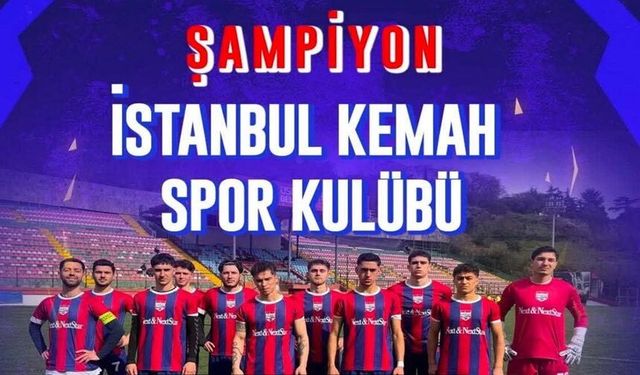 Kemah Spor Şampiyon Oldu