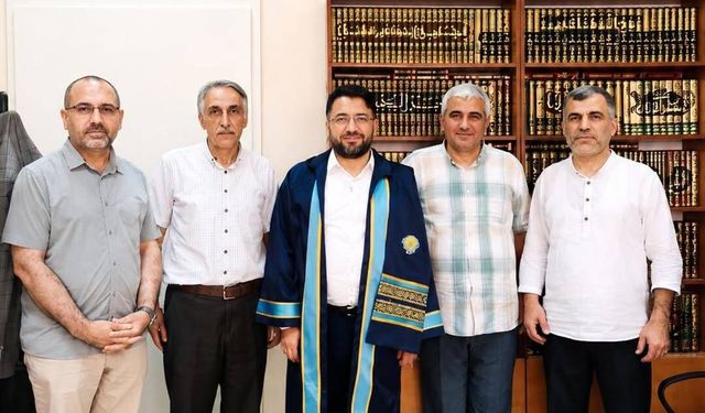 Erzincan İl Müftüsü Fakirullahoğlu’na Akademik Başarı