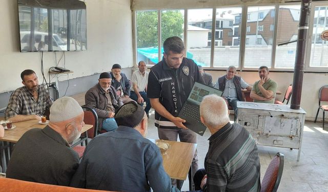 Narkotik Ekiplerinden 1.535 Kişiye Bilgilendirme