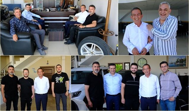 Oda Yönetiminden Galericiler Sitesi’ne Ziyaret