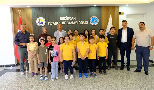 Öğrencilerden Ticaret ve Sanayi Odası’na Ziyaret