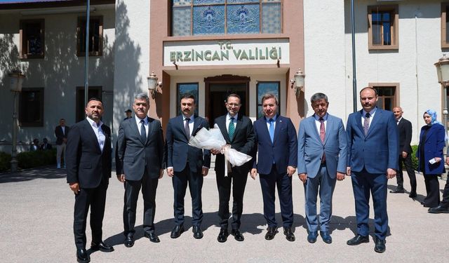 Adalet Bakan Yardımcısı Sedat Ayyıldız’dan Erzincan Valiliğine Ziyaret