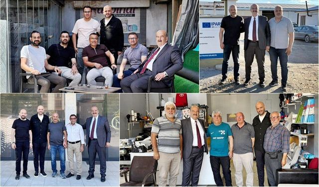 Ticaretin Rotasını Saha Belirleyecek! Süleyman Tan Esnaf Ziyaretlerini Sürdürüyor