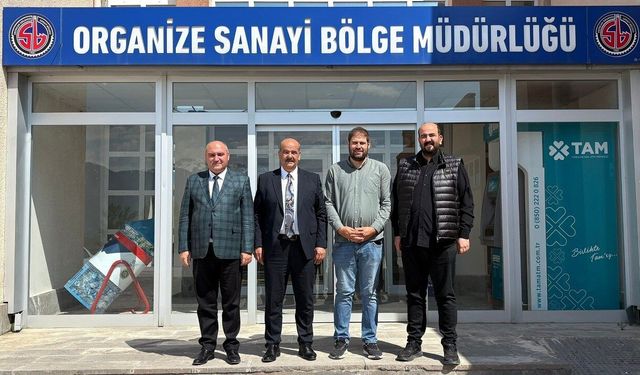 Süleyman Tan, Organize Sanayi Bölgesi’nde Üretimin Nabzını Tuttu