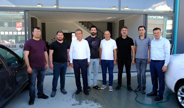 TSO Yönetiminden Galericiler Sitesi’ne Ziyaret