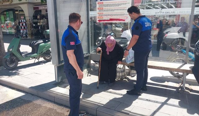 Erzincan Zabıtasından Anlamlı Yardım
