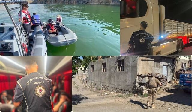 81 İlde Dev Operasyon: Yüzlerce Düzensiz Göçmen ve Organizatör Yakalandı