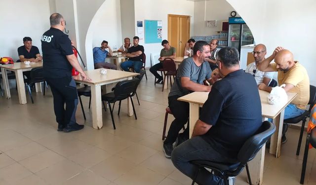 Karayolları Personeline AFAD'dan Afet Farkındalık Eğitimi