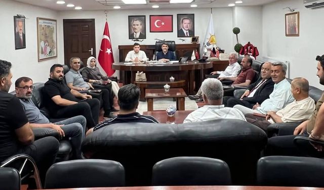 AK Parti Erzincan Teşkilatı Yürütme ve Yönetim Kurulu Toplantılarını Tamamladı