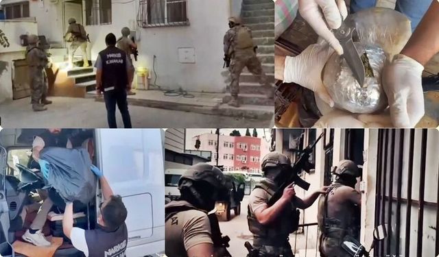 75 İlde Zehir Tacirlerine Ağır Darbe: Tonlarca Uyuşturucu Ele Geçirildi, Binlerce Gözaltı Var!