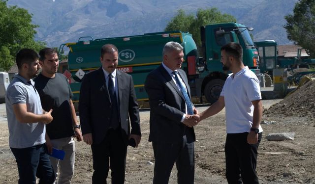 DSİ 8. Bölge Müdürü Yavuz, Erzincan'daki Yeni Hizmet Yerleşkesini İnceledi