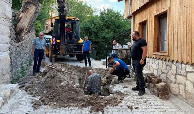Dörtyolağzı Mahallesi’nde İsale Hattı Onarıldı