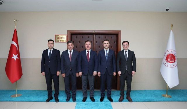 Erzincan Protokolünden Yeni Atanan Başsavcı ve Başsavcı Vekiline Ziyaret
