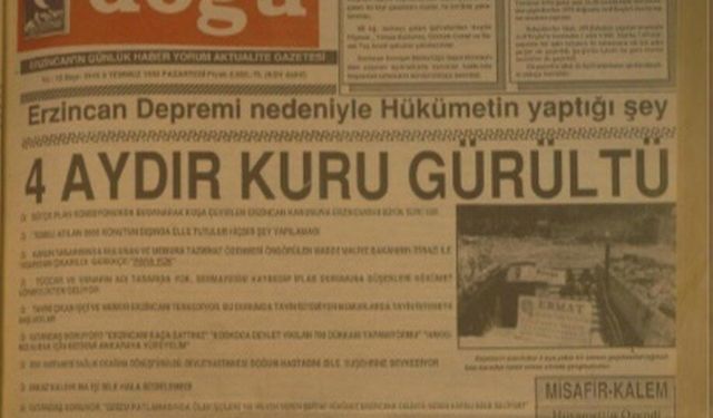 Erzincan’ın Kaderine Terk Edildiği Günler: İcraat Yerine "Kuru Gürültü" Var!