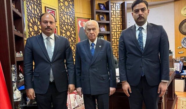 Genel Başkan Bahçeli Erzincan Heyetini Kabul Etti
