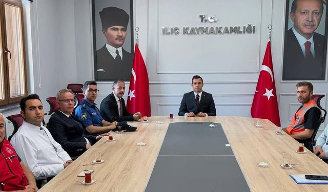 Kaymakam Hacı Demirci İliç'teki Görevine Başladı