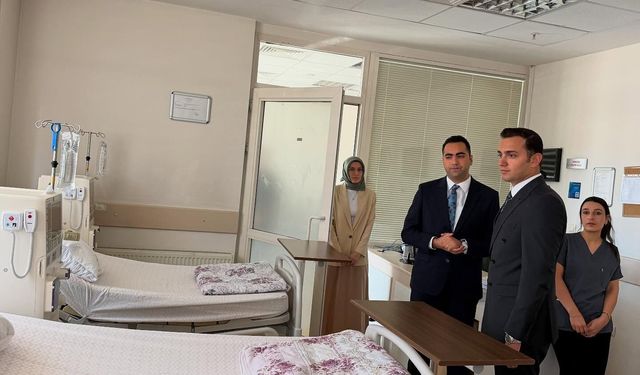 Kaymakam Demirci'den İliç Devlet Hastanesi'ne Ziyaret