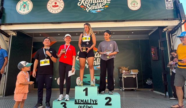 Kemaliye’de Madalyalar Sahiplerini Buldu