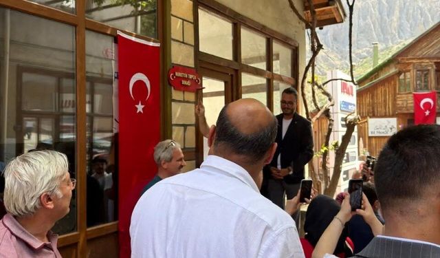 Kemaliye’de Bir Sokağa Nurettin Topçu’nun İsmi Verildi