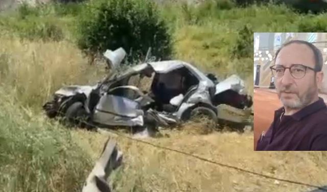 Erzincanlı Sürücü TEM Otoyolu'ndaki Feci Kazada Hayatını Kaybetti (VİDEO)