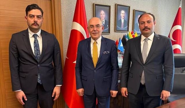 MHP Erzincan Teşkilatından Genel Merkeze Ziyaret