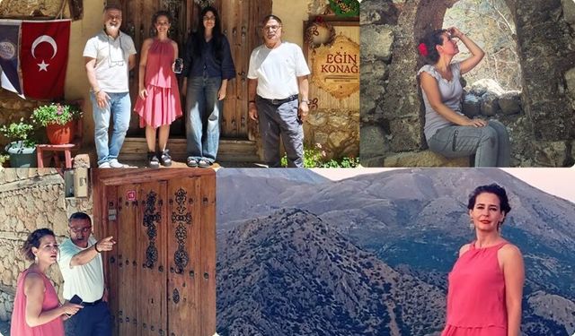 Pelin Batu’dan Kemaliye Çıkarması! Hayran Kaldı