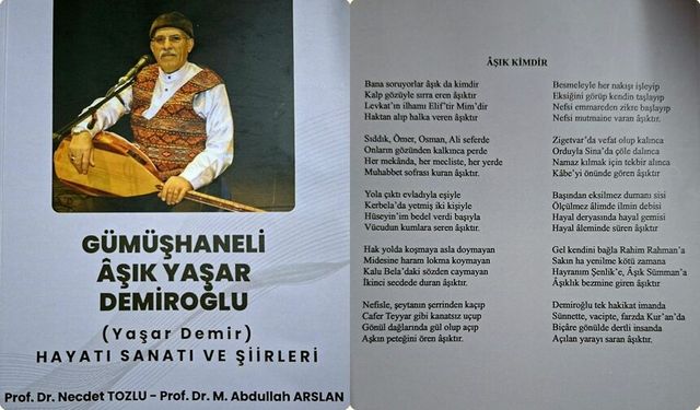 Rüyalarla Başlayan Bir Ömrün Edebi Yolculuğu: Âşık Yaşar Demiroğlu'nun Hayatı ve Sanatı Kitaplaştı