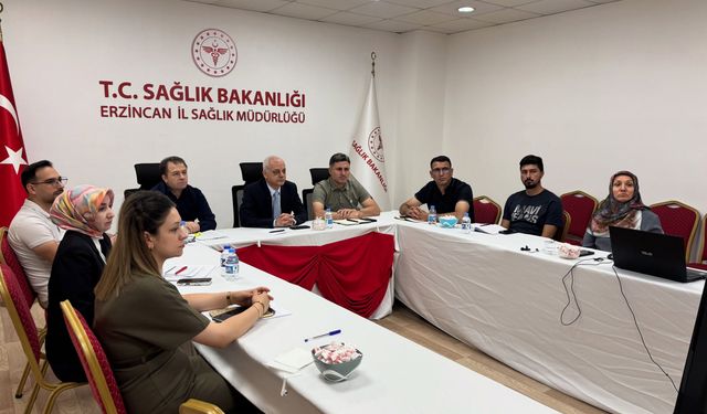 Erzincan'da Evde Sağlık Hizmetleri ve Hastane Katkı Payları Değerlendirildi