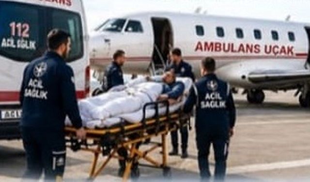 Sağlık Bakanlığı'nın Uçağıyla Erzincan'a Dönüş