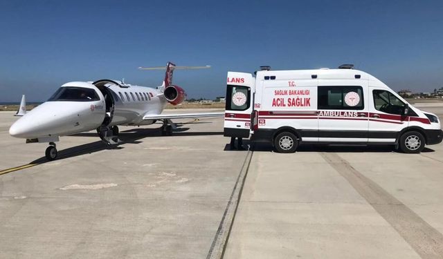 Sağlık Bakanlığı'nın Uçağıyla Erzincan'a Dönüş