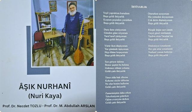 Sazı Omuzunda, Gurbet Yollarında Bir Ömür: Âşık Nurhanî Kitaplaştı