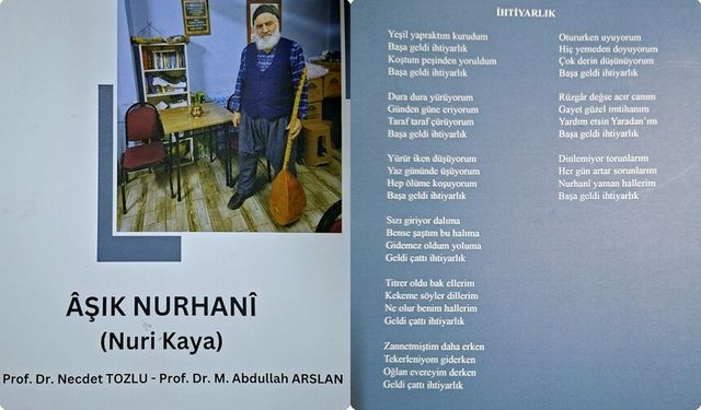 Sazı Omuzunda, Gurbet Yollarında Bir Ömür: Âşık Nurhanî Kitaplaştı