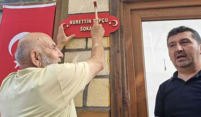 Kemaliye'de Anlamlı Açılış: Nurettin Topçu Sokağı
