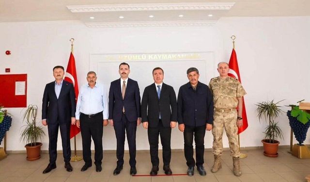 Yeni Kaymakama Tebrik Ziyareti