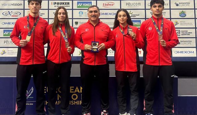 Erzincanlı Milli Sporcular Avrupa Kürsüsünde! Türkiye’den Tarihi Başarı
