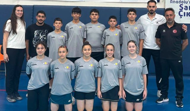 Erzincan badminton takımları ANALİG finallerine yükseldi