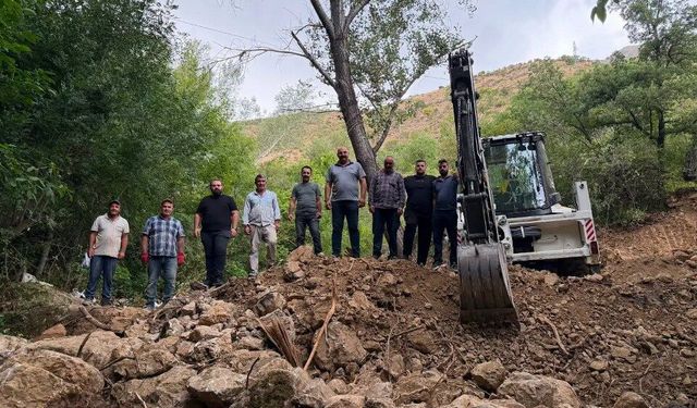 Çohmar Su Kaynağında Kapsamlı Altyapı Çalışması Başlatıldı