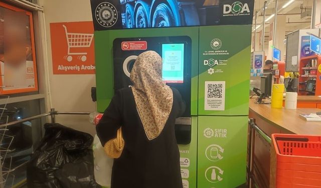 Depozito İade Otomatları Erzincan'da Hizmet Dışı!