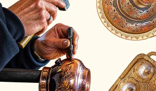 Erzincan bakırı usta ellerde yüzyıllardır yaşatılıyor
