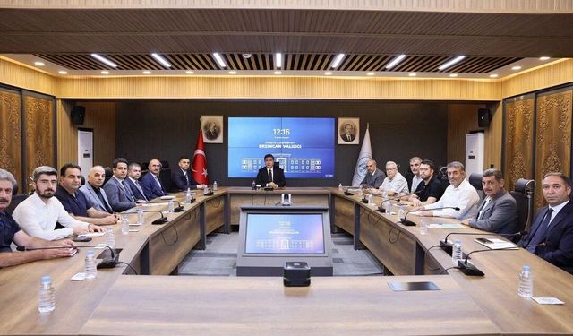 Erzincan'da İl Özel İdaresi'nin Çalışmaları Masaya Yatırıldı