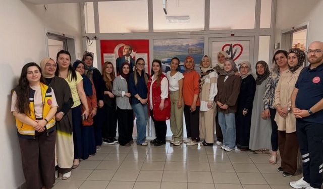 Erzincan'da İlk Yardım Eğitimleri Sürüyor