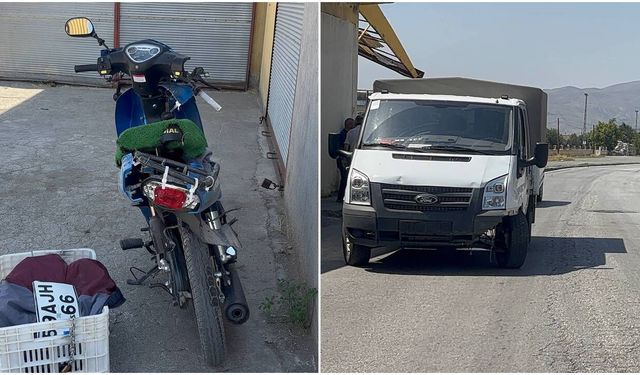 Erzincan’da Kaza: Motosiklet Sürücüsü Ağır Yaralandı (VİDEO)